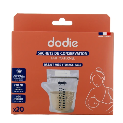 Dodie Allaitement sachets de conservation
