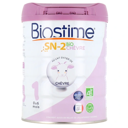 Biostime Lait de chèvre Bio 1er âge