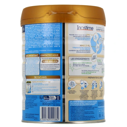 Inostime LPN HMO Plus Lait Infantile