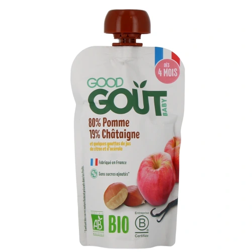 Good Goût Compote Bébé dès 4 mois