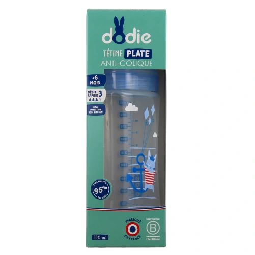 Dodie Biberon Tétine Plate Anti-Colique
