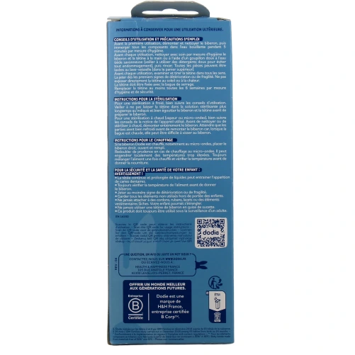 Dodie Biberon Anti-Colique Tétine Ronde