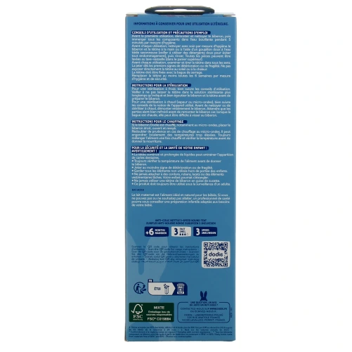 Dodie Biberon Anti-Colique Tétine Ronde