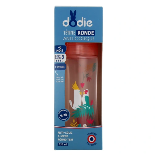 Dodie Biberon Anti-Colique Tétine Ronde