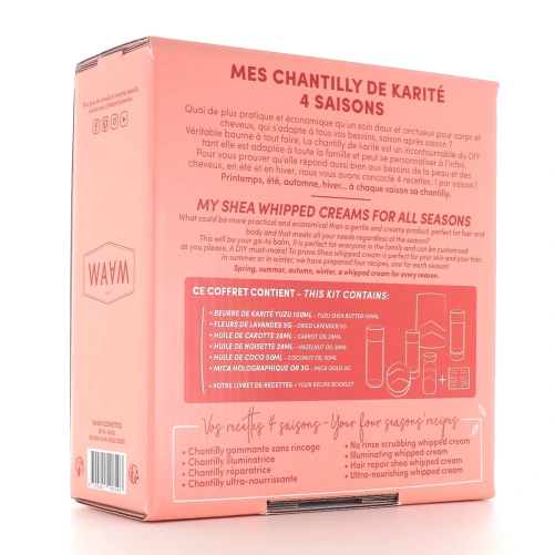 Coffret Cosmétiques à faire soi-même Waam