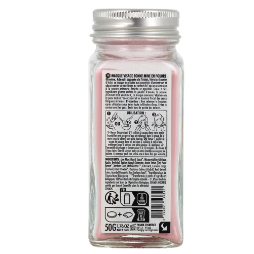 Waam Magic Powders Masque Visage Bonne Mine