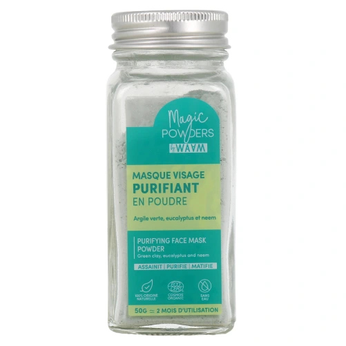 Waam Magic Powders Masque Visage Purifiant