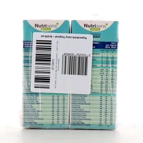 Nutrisens Hyperdrink Juicy Boisson Hypercalorique