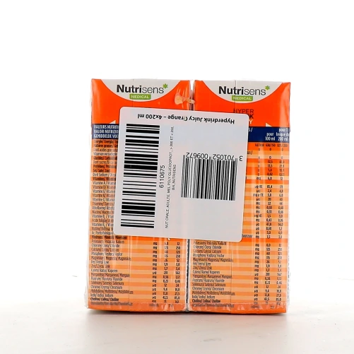 Nutrisens Hyperdrink Juicy Boisson Hypercalorique