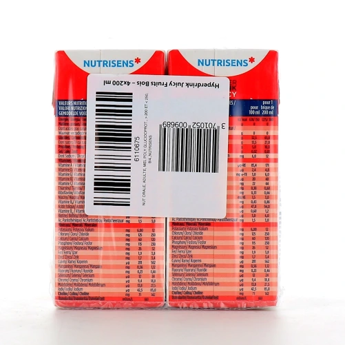 Nutrisens Hyperdrink Juicy Boisson Hypercalorique