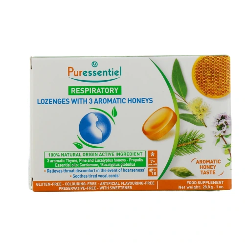 Puressentiel Respiratoire Pastilles Gorge