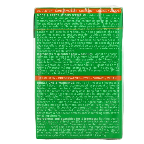 Puressentiel Respiratoire Pastilles Gorge