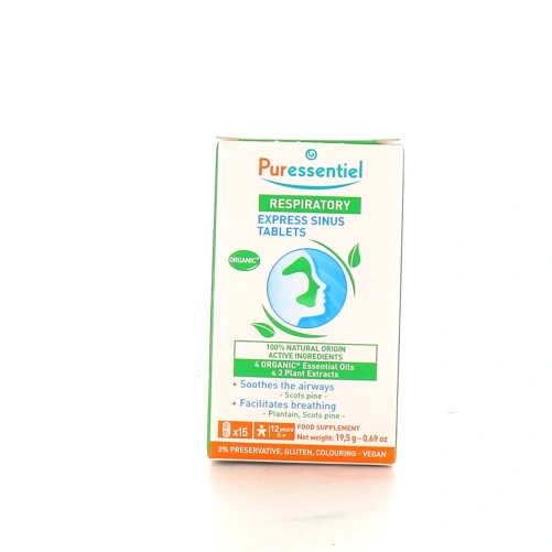 Puressentiel Respiratoire Comprimés Sinus Express