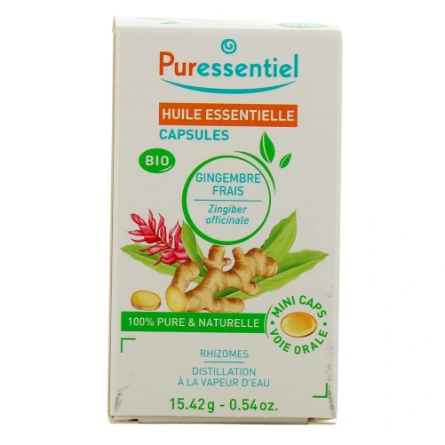 Puressentiel Capsules Gingembre Frais