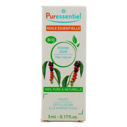 Puressentiel Huile Essentielle Poivre Noir Bio