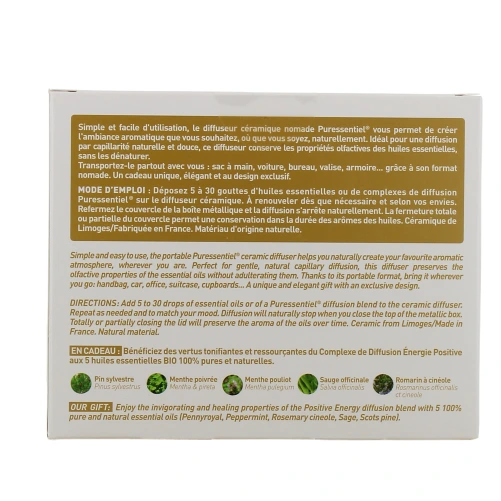 Puressentiel Diffuseur Galet Céramique Nomade