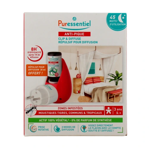 Puressentiel Diffuseur Clip & Diffuse