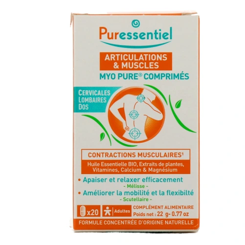 Puressentiel Articulations Et Muscles Myo Pure Contractions Musculaires