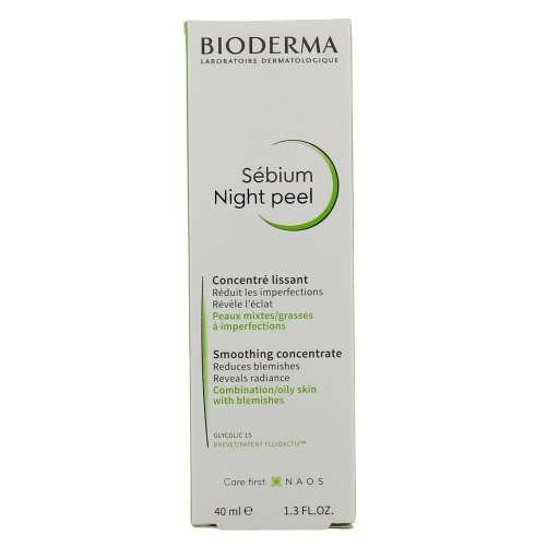 Bioderma Sebium Night Peel Concentré Lissant