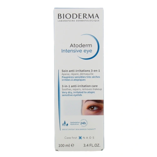 Bioderma Atoderm Intensive Eye Soin anti-irritations 3en1