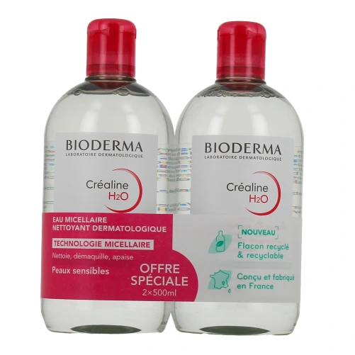 Bioderma Créaline H2O Eau micellaire démaquillante
