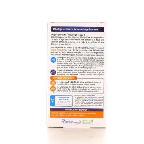 Nutreov Magné Control Stress Immunité