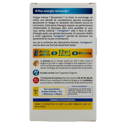 Fortigenor Fatigue Intense et épuisement