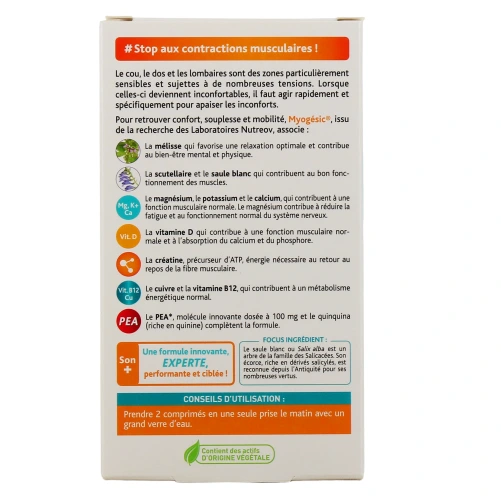 Nutreov Myogesic Décontractant Musculaire