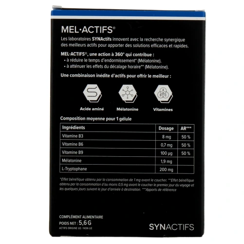 Synactifs Mel Actifs Sommeil