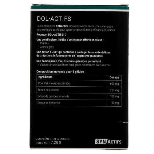 Synactifs Dol Actifs Inflammation