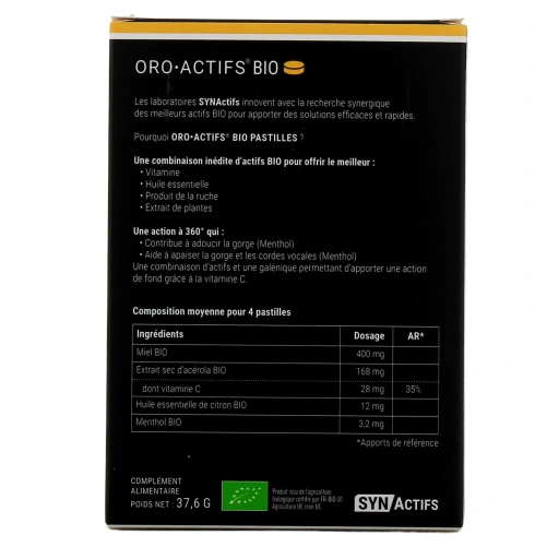 Synactifs Oro Actifs Gorge