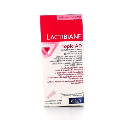 Pileje Lactibiane Topic AD Baume Émollient Microbiotique