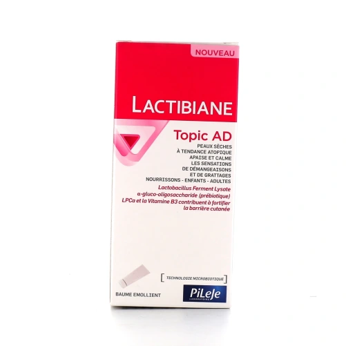 Pileje Lactibiane Topic AD Baume Émollient Microbiotique