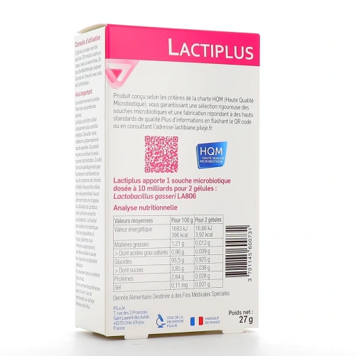 Pileje Lactiplus Digestion Transit