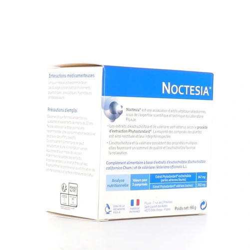 Pileje Noctesia Qualité du Sommeil & Relaxation