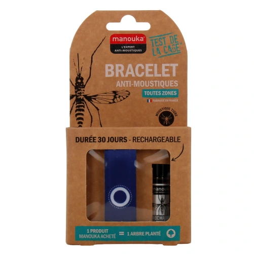 Manouka Bracelet Anti-Moustiques