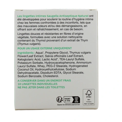 Saugella Antiseptique Naturel