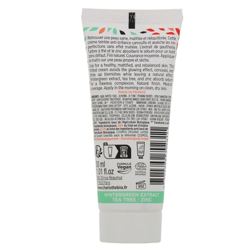 Charlotte Bio BB Cream Matifiante