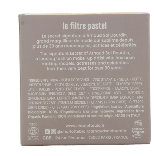 Charlotte Bio Filtre Pastel
