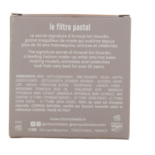 Charlotte Bio Filtre Pastel