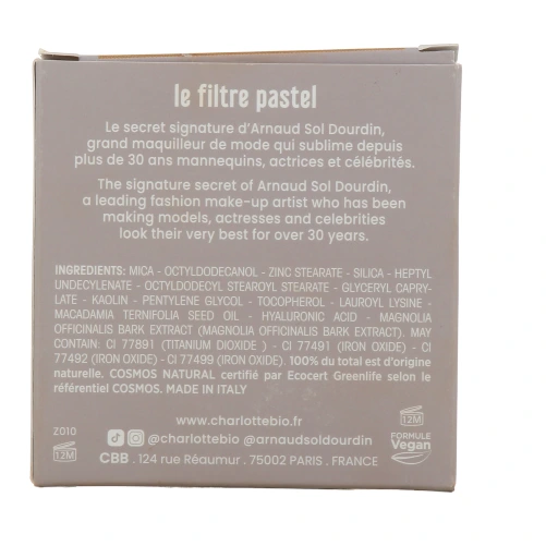 Charlotte Bio Filtre Pastel