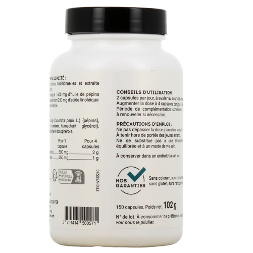 Lescuyer Huile de Pépins de Courge