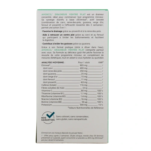 Lescuyer Amincil Draineur Ventre Plat