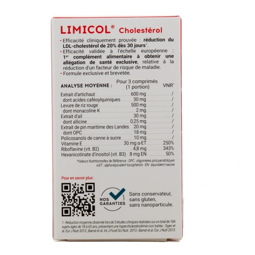 Limicol Cholestérol