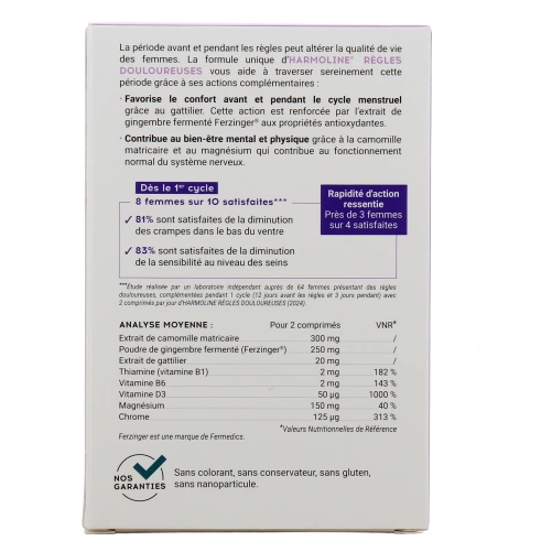 Harmoline Règles Douloureuses