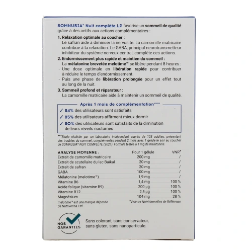 Lescuyer Somnusia Nuit Complète LP