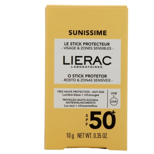 Lierac Sunissime Stick Protecteur SPF50+ Visage et Zones Sensibles