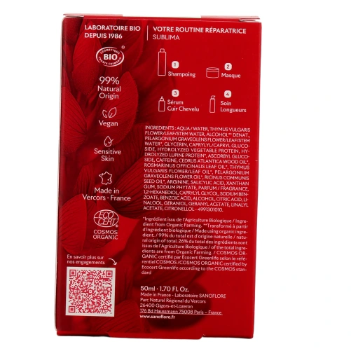 Sanoflore Sublima Sérum Cuir Chevelu