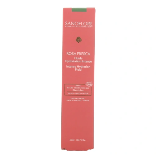 Sanoflore Rosa Fresca Soin Hydratation Intense