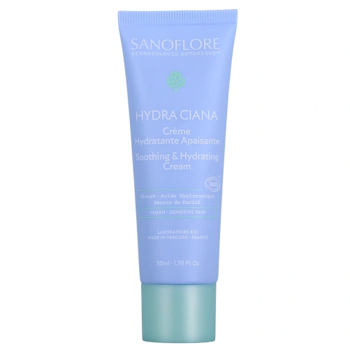 Sanoflore Hydra Ciana Soin Hydratant Apaisant